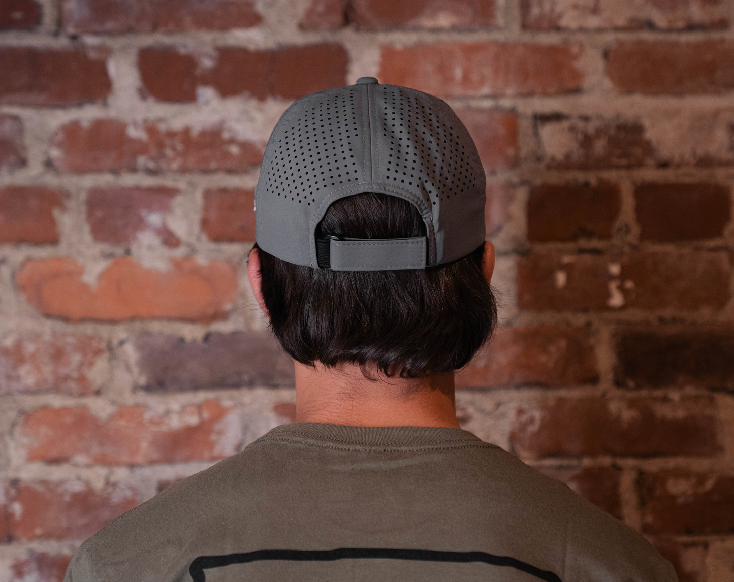 Slate "Smooth" Curved Performance Hat