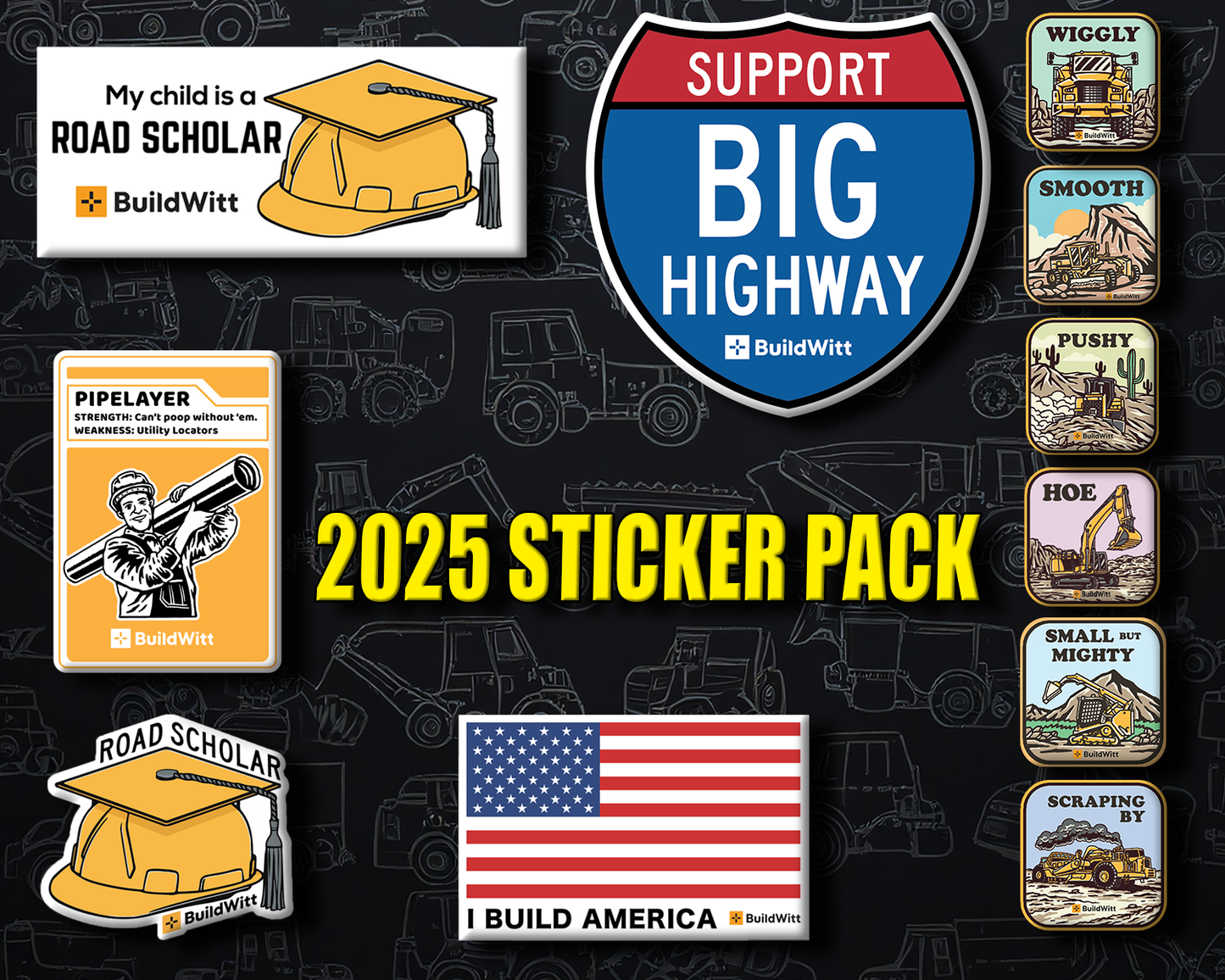 2025 Sticker Pack