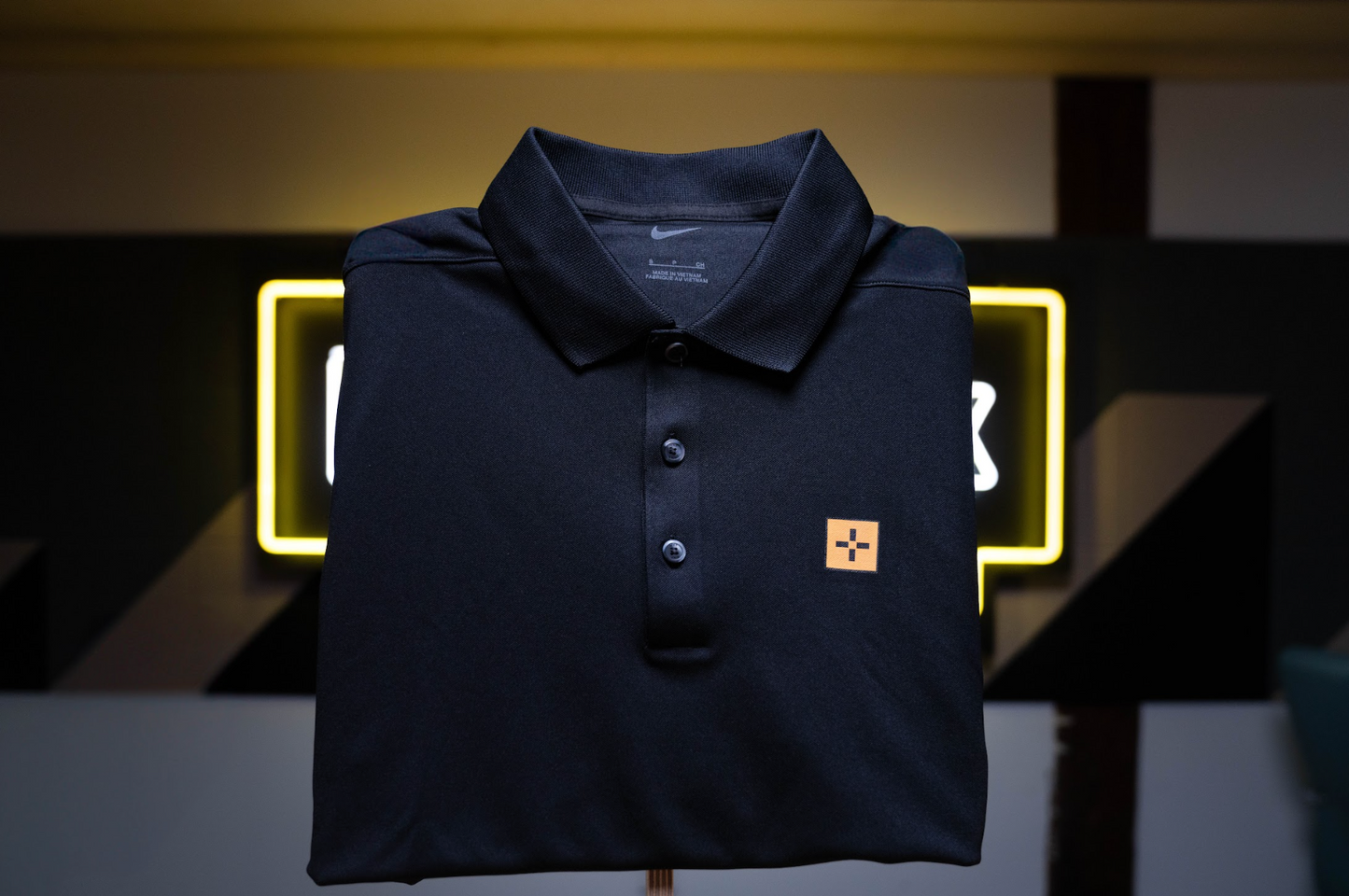 Black Nike BuildWitt Polo