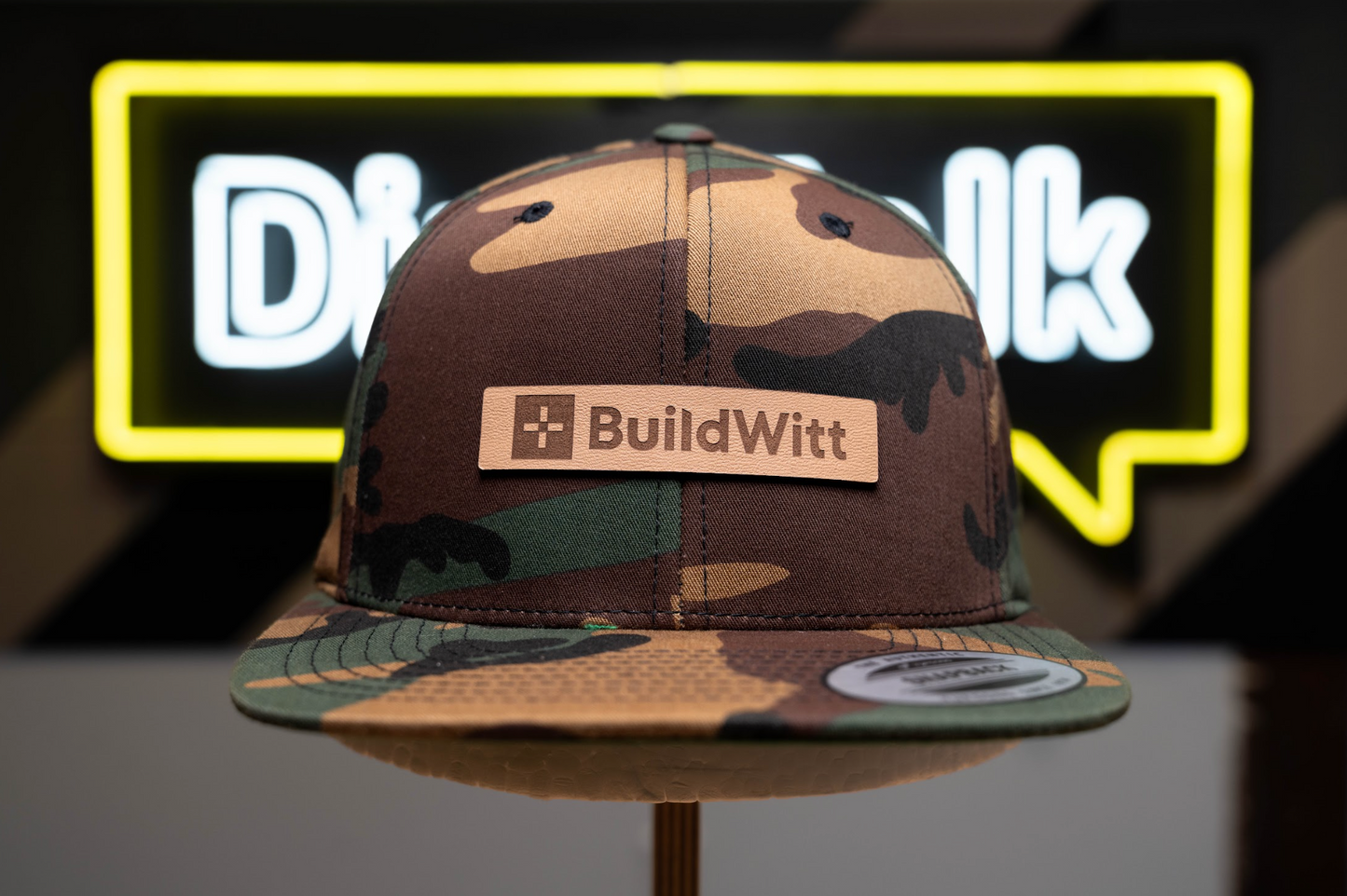 Camo BuildWitt Logo Hat