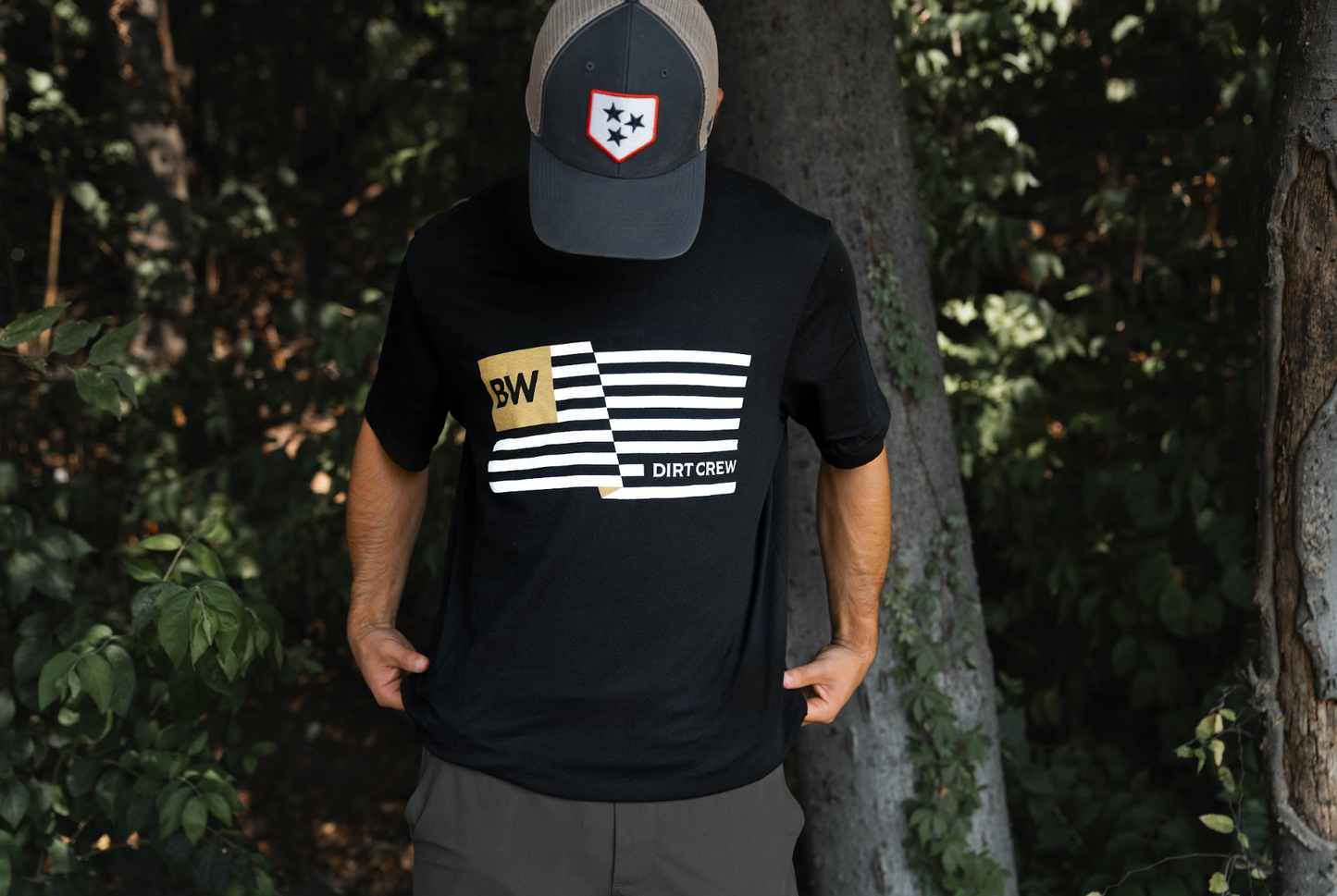 Black Dirt Crew Flag Tee