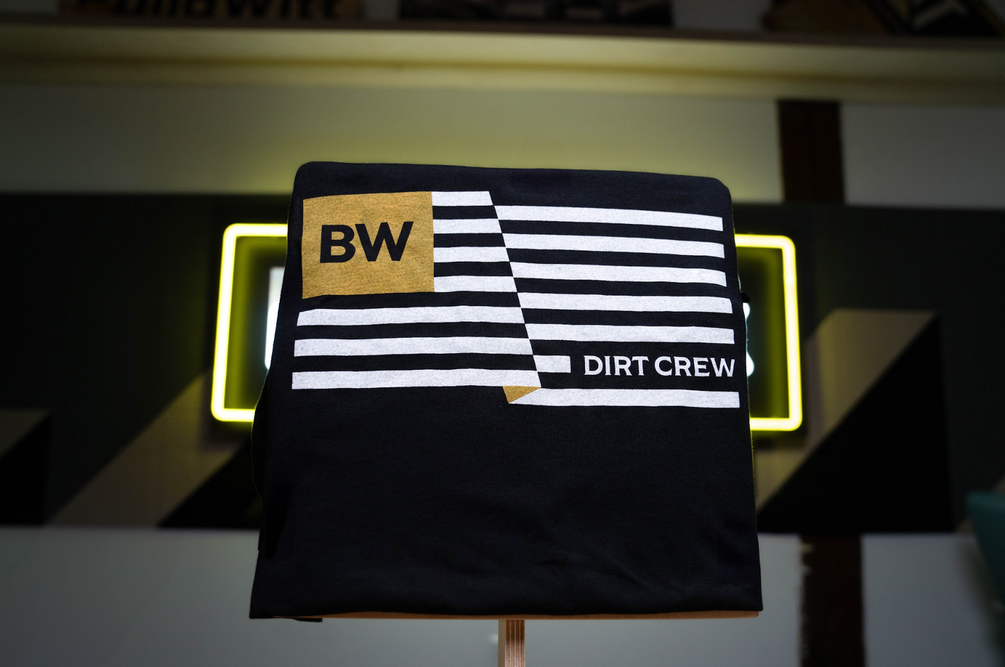 Black Dirt Crew Flag Tee