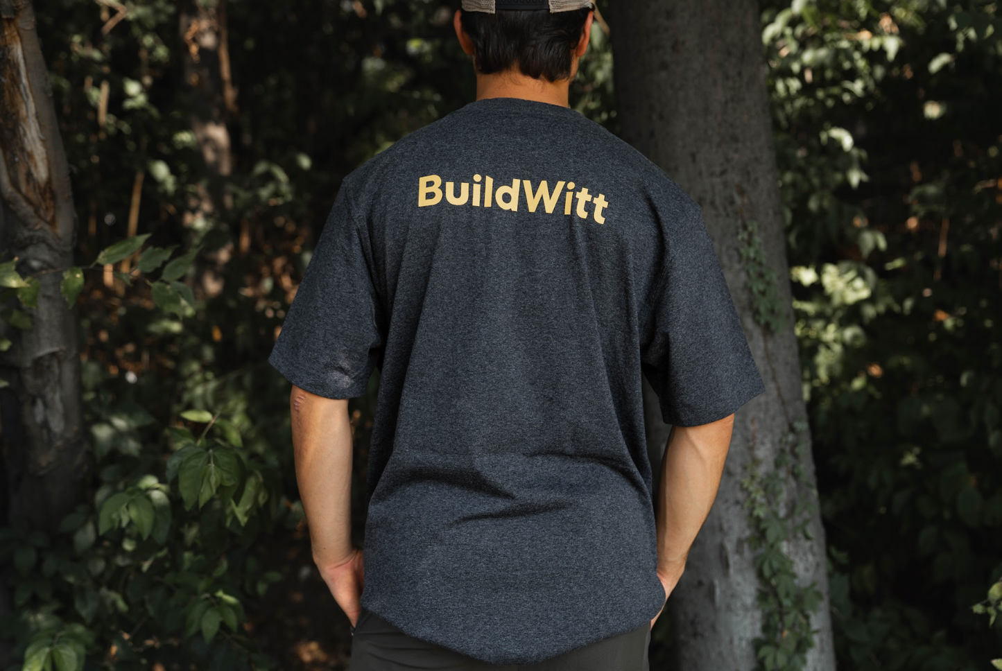 Gray Carhartt BuildWitt Pocket Tee