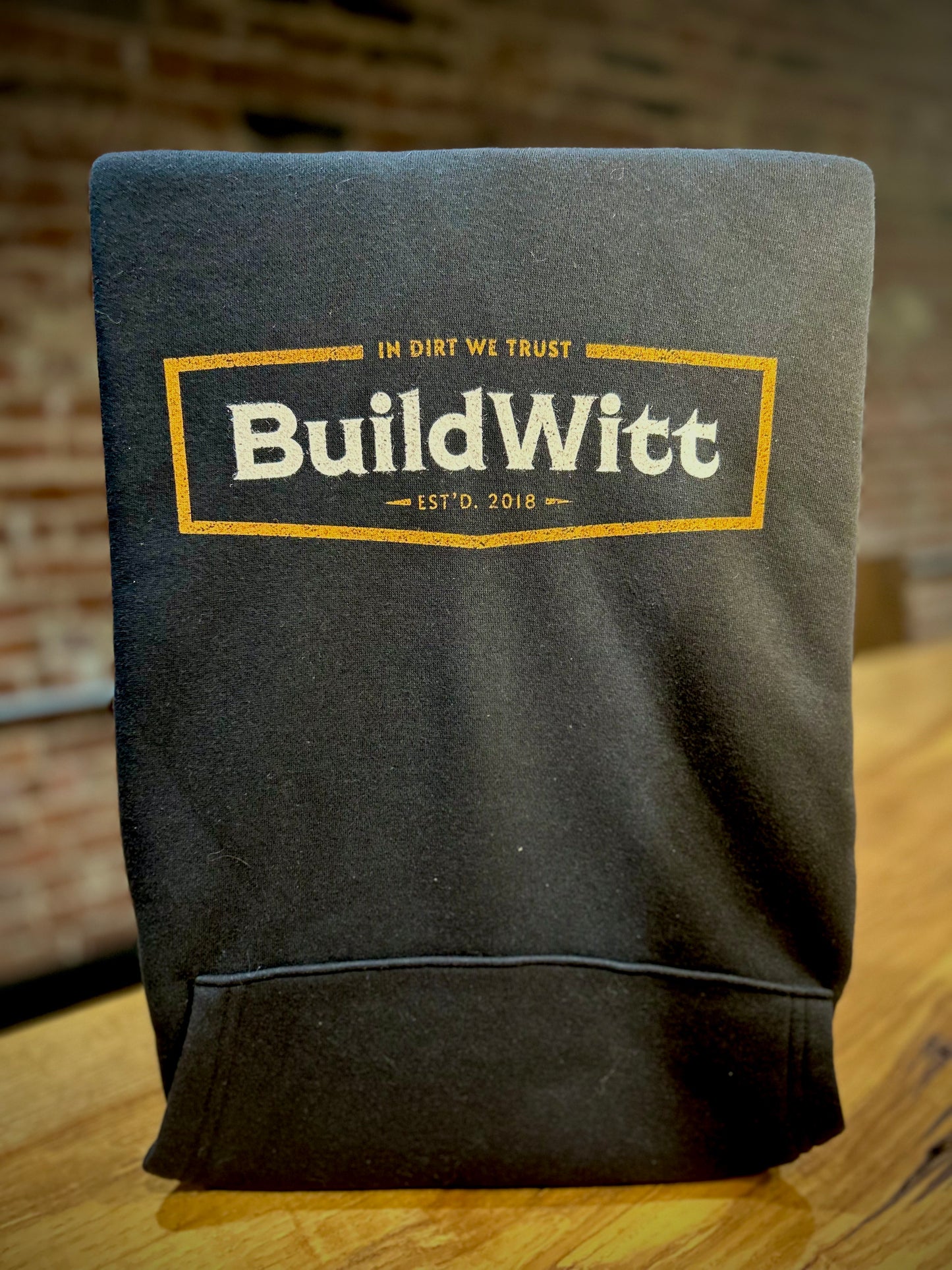 Black BuildWitt/In Dirt We Trust Sweatshirt
