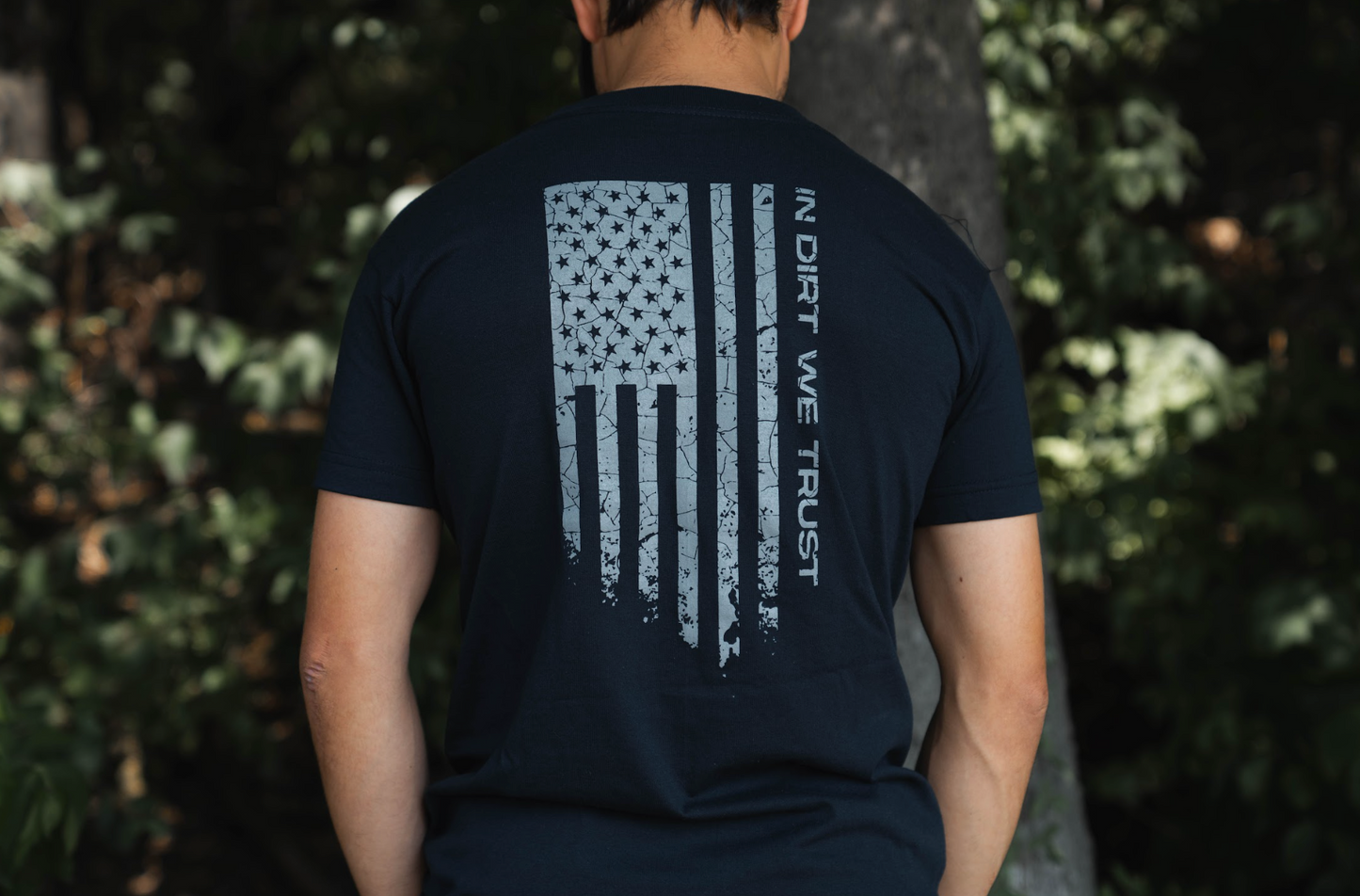 Navy In Dirt We Trust Tee