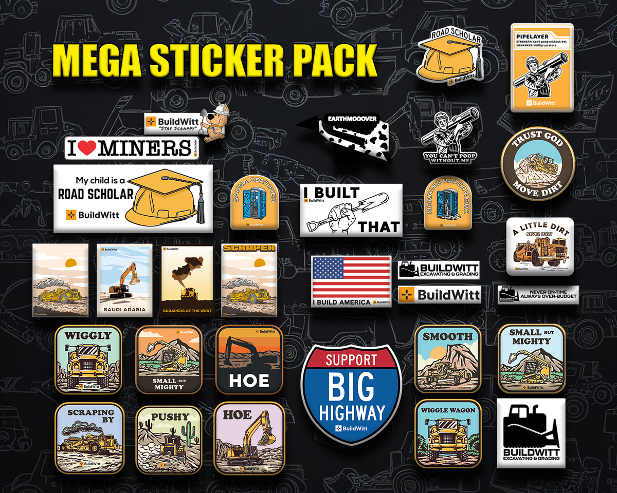 Mega Word Sticker MEGA Sticker Pack – Dirt World