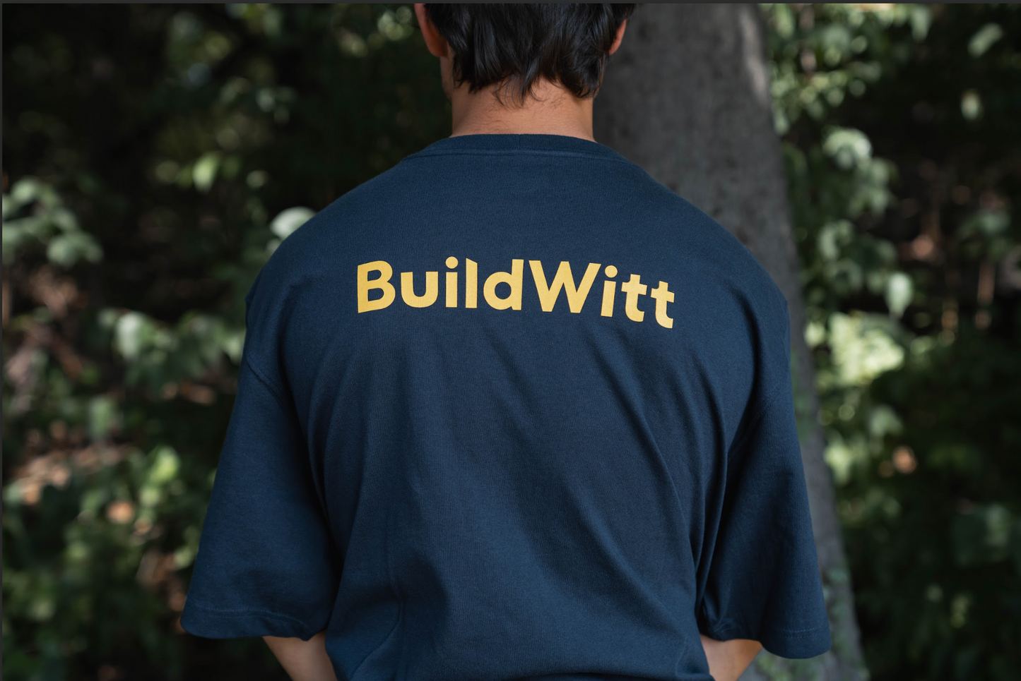 Navy Carhartt BuildWitt Pocket Tee